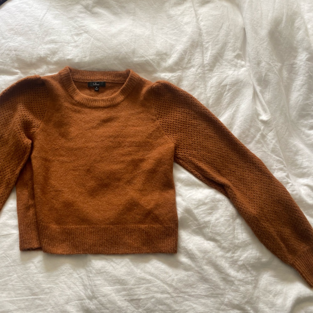 Rust Lulu’s sweater